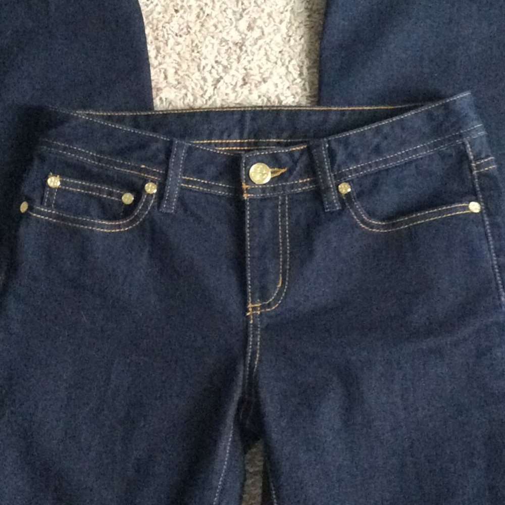 Tory Burch Classic Boot Jeans - Picture 3 of 4